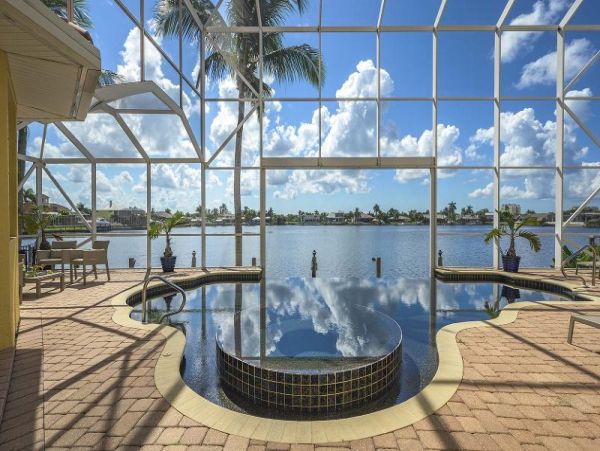 Cape Coral 4 Bedroom Home with Private Pool & Spa