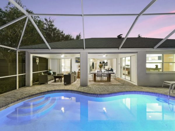 Naples Vacation Home with Private Pool Sleeps 8 Guests