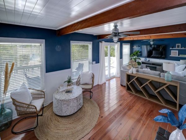 Anna Maria 3 Bedroom Home with Private Pool & Canal Views