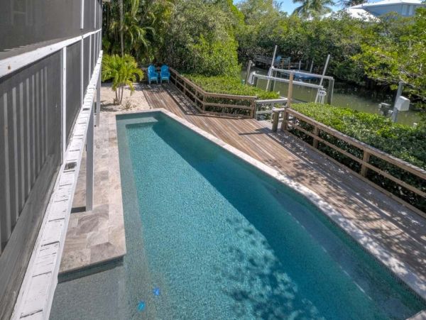 Anna Maria 3 Bedroom Home with Private Pool & Canal Views