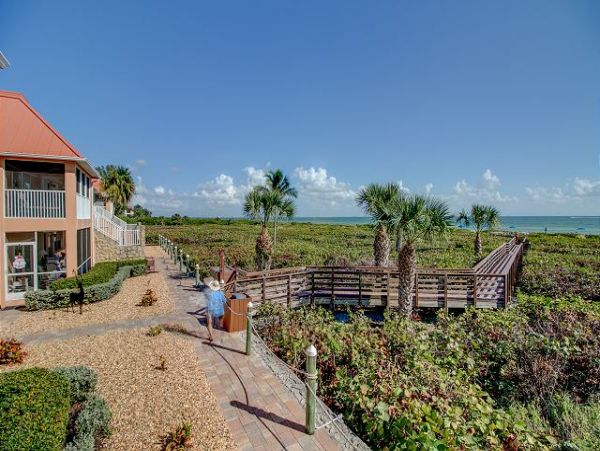 Secluded East end First floor Sanibel Beach Condo