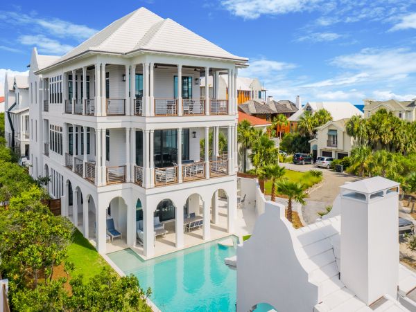 Seagrove Beach Luxury Villa Private Beach Access