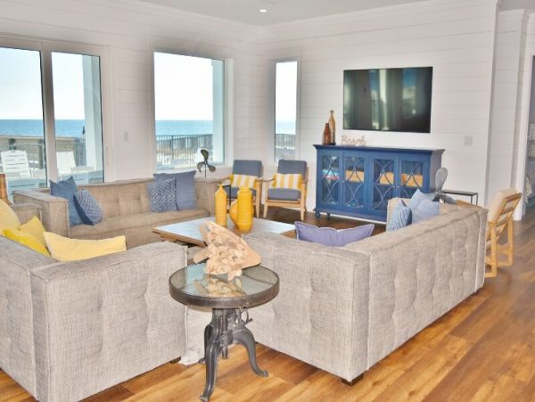 Gulf Shores Beachfront Vacation Home Sleeps 20 Guests