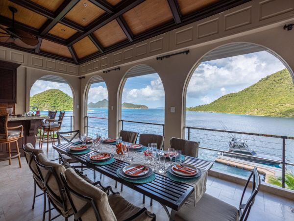 Tortola Luxury Vacation Villa with 4 Bedrooms & Pool