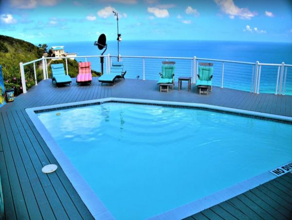 St. Croix Vacation Pool Home Six Bedroom Amazing Ocean View