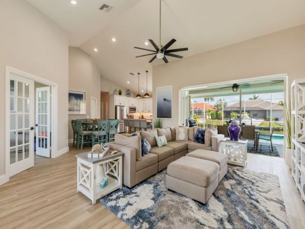 Marco Island Vacation Pool Home Three Bedroom