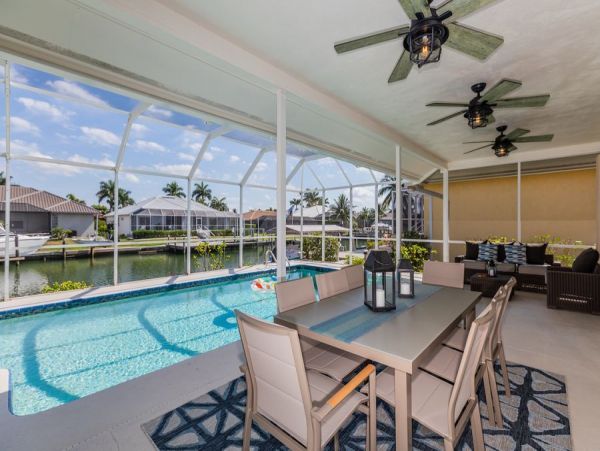 Marco Island Vacation Pool Home Three Bedroom