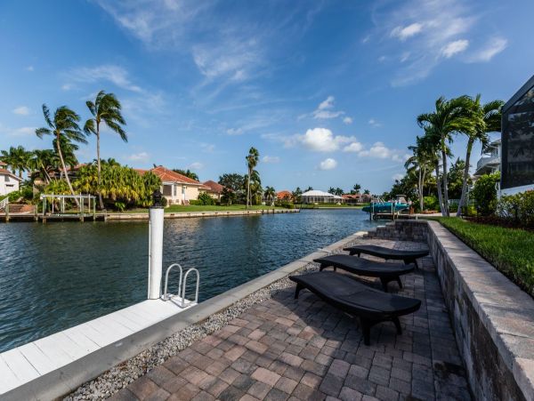 Marco Island Canal Front Luxury Vacation Pool Home