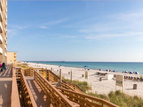 Panama City Vacation Condo Three Bedroom Gulf Views Sleeps 8
