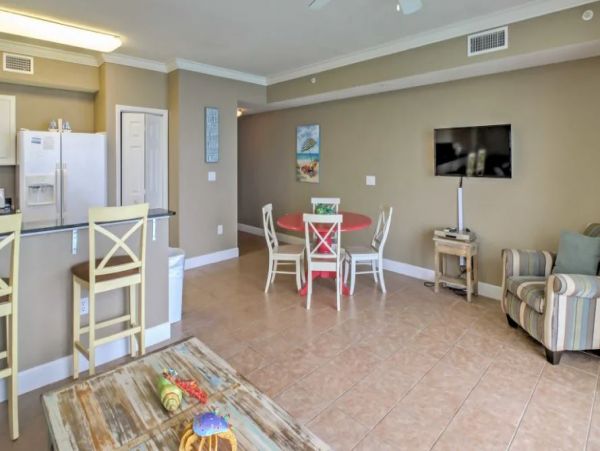 Panama City Vacation Condo Three Bedroom Gulf Views Sleeps 8