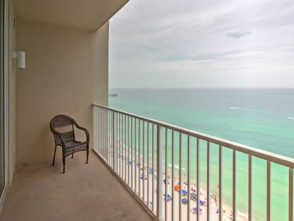 Panama City Vacation Condo Three Bedroom Gulf Views Sleeps 8
