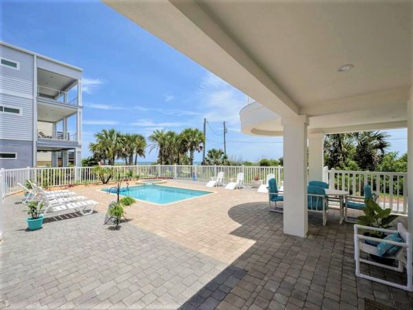 St. Augustine Ocean View Four Bedroom Vacation Pool Home