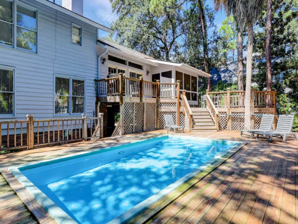Hilton Head Luxury Vacation Home with Pool