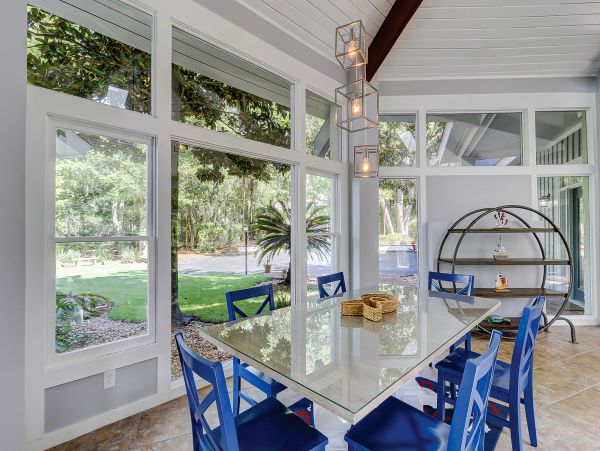 Hilton Head Vacation Four Bedroom Rental with Private Dock
