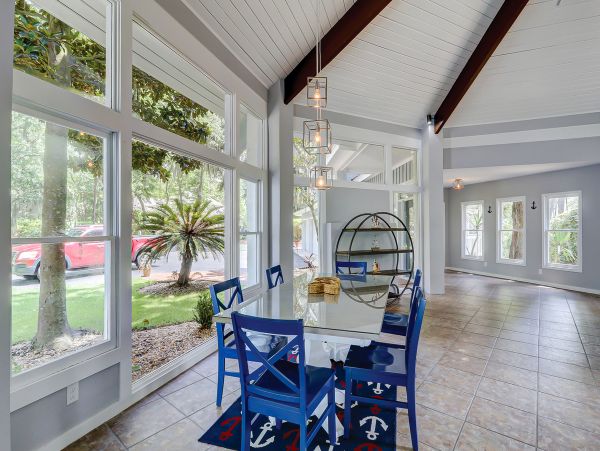 Hilton Head Vacation Four Bedroom Rental with Private Dock