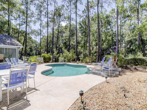 Hilton Head Vacation Four Bedroom Rental with Private Dock