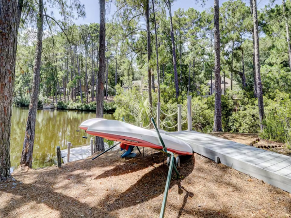 Hilton Head Vacation Four Bedroom Rental with Private Dock