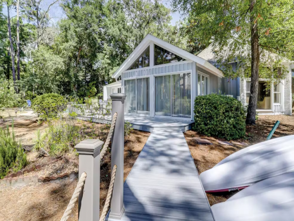 Hilton Head Vacation Four Bedroom Rental with Private Dock