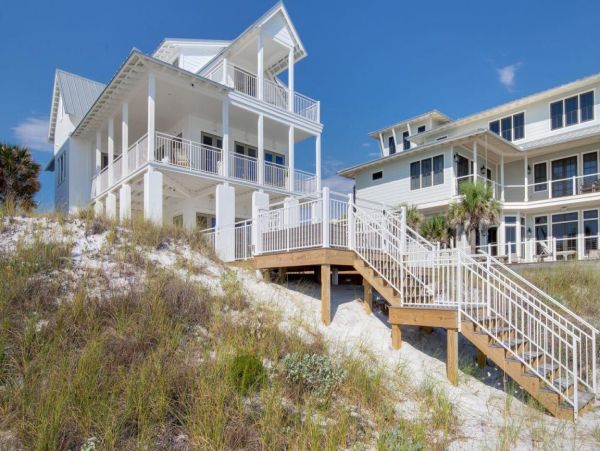Seagrove Beach Four Bedroom Rental Home with Private Pool