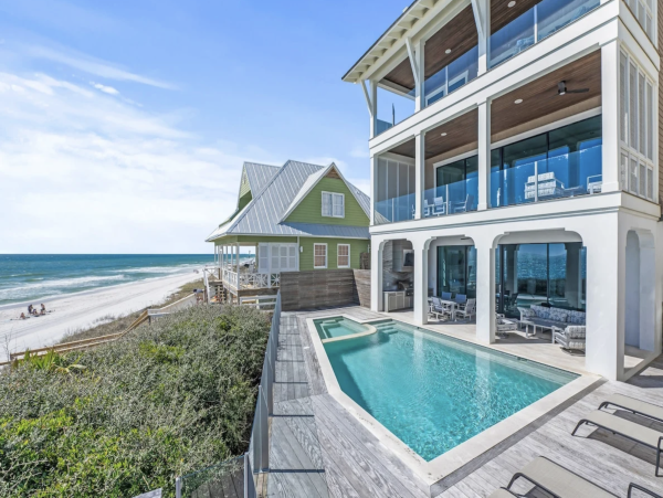 Santa Rosa Beach 9 Bedroom Main Home + 1 Bedroom Guest House