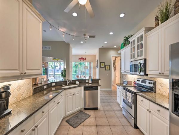 Cape Coral Vacation Home with Pool and Boat Dock 14 Guests