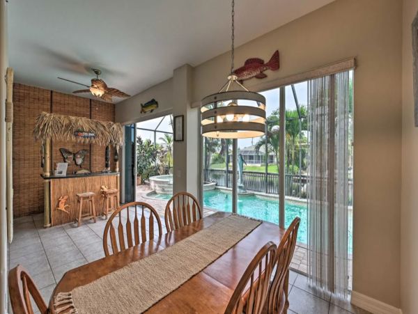 Cape Coral Vacation Home with Pool and Boat Dock 14 Guests