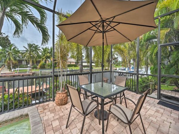 Cape Coral Vacation Home with Pool and Boat Dock 14 Guests