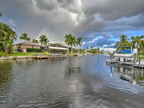 Cape Coral Vacation Home with Pool and Boat Dock 14 Guests