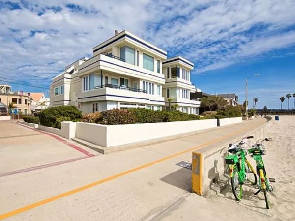 San Diego Oceanfront Vacation Home Sleeps 8 Guests