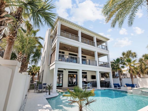Destin Luxury Beach Rental - Gulf View Home for Large Groups