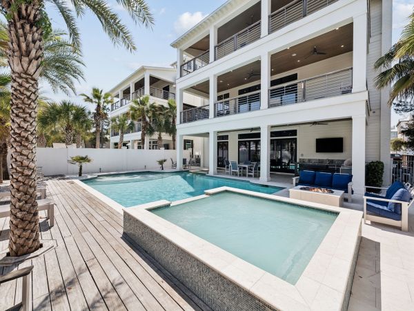 Destin Luxury Beach Rental - Gulf View Home for Large Groups