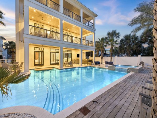 Destin Luxury Beach Rental - Gulf View Home for Large Groups