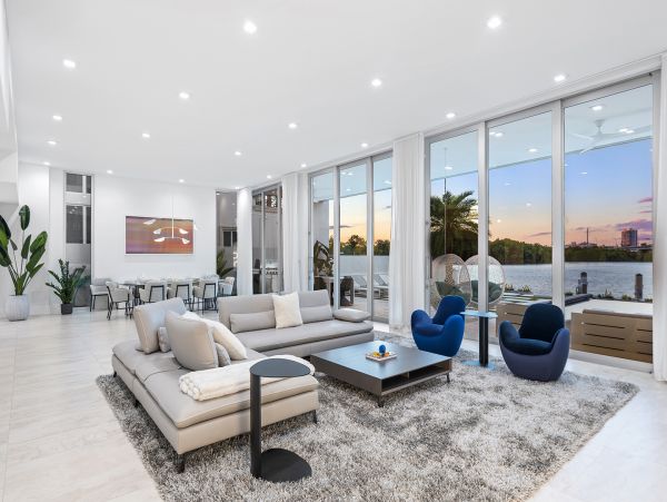 Magnific Bay View Five-Bedroom Rental Home in Sunny Isles