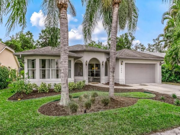 Three Bedroom Home in Naples with Pool & Screened Lanai