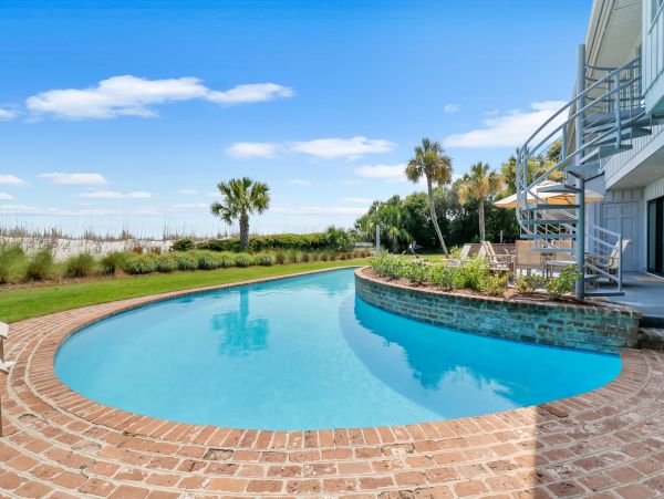 Hilton Head Luxury Oceanfront Home With Pool & Spa Sleeps 28