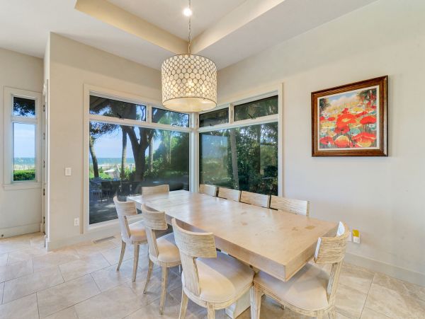 Hilton Head Luxury Oceanfront Home Eight Bedrooms Pool & Spa
