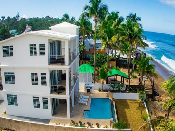 Six Bedroom Beach Home in Puerto Rico with Pool & Views
