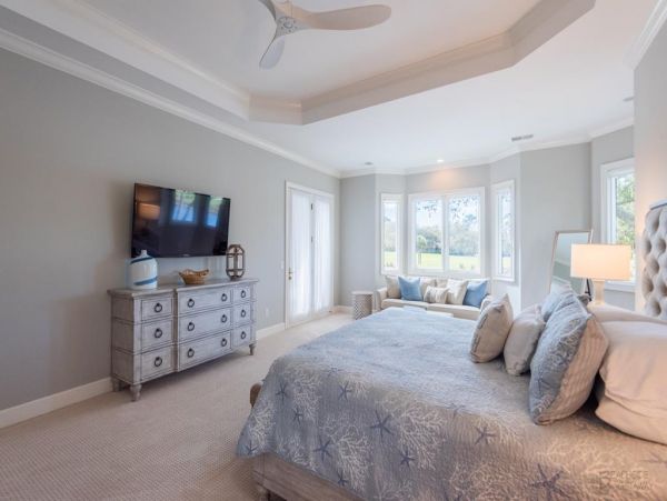 Hilton Head Golf Course View Five Bedroom Rental Home