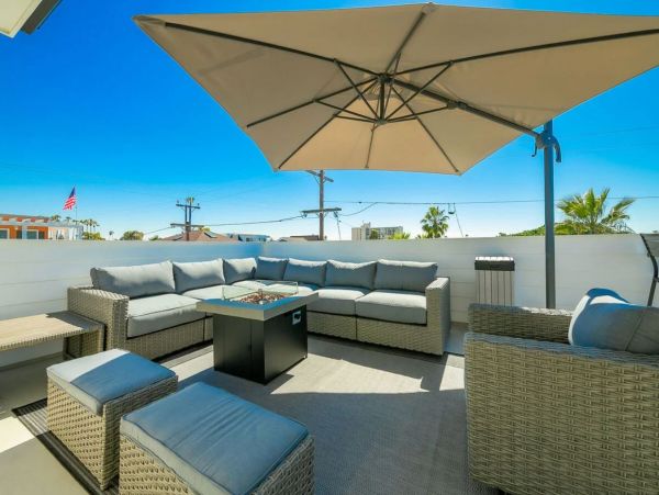 Walk to Tourmaline Beach from This Great Ocean View Rental