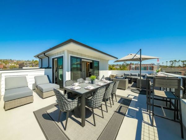 Walk to Tourmaline Beach from This Great Ocean View Rental