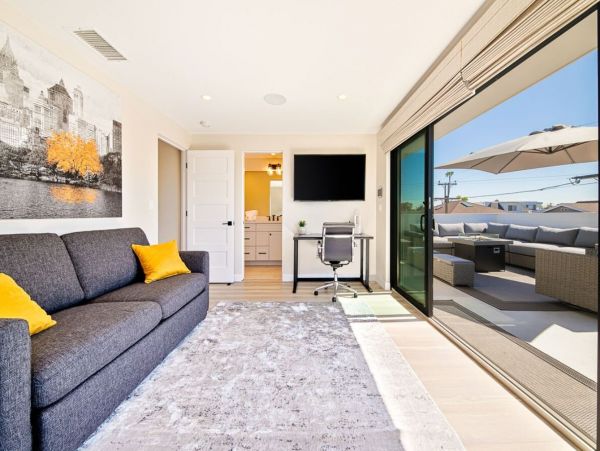 Walk to Tourmaline Beach from This Great Ocean View Rental