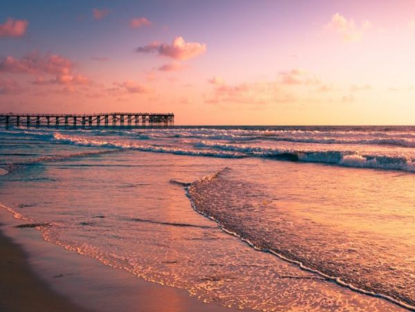 Walk to Tourmaline Beach from This Great Ocean View Rental