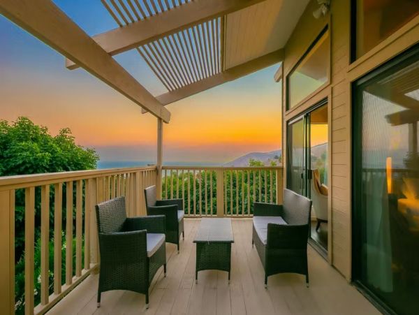 Ocean View Malibu Vacation Pool Home Sleeps 10 Guests