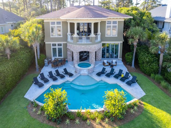 Luxury Hilton Head Vacation Pool Home On Beach Nine Bedroom