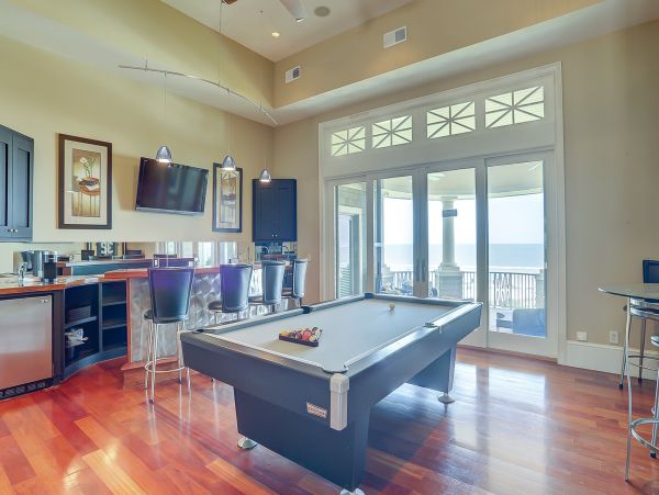 Luxury Hilton Head Vacation Pool Home On Beach Nine Bedroom