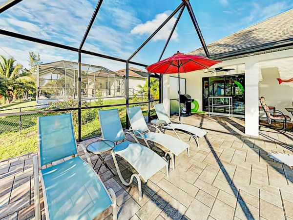 Cape Coral Canal-Front Vacation Home - Pool & Boat Dock