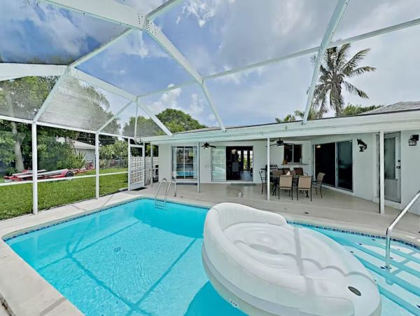 Cape Coral Canal-Front Home with Heated Pool and Boat Dock