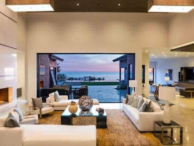 Malibu Six Bedroom Rental Home with Beach Across the Street