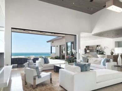 Malibu Six Bedroom Rental Home with Beach Across the Street