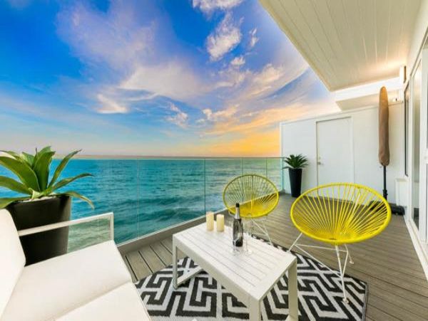 Stunning Views Malibu Vacation Rental One Bedroom on Beach
